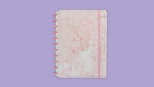 Caderno Inteligente Grande Pink Marble Dream by Owhana
