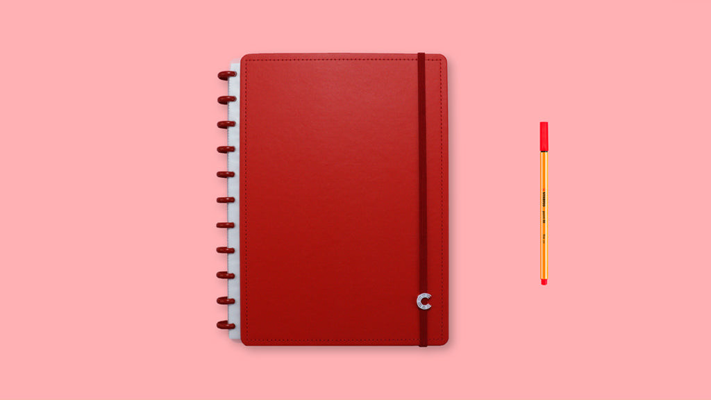 Caderno Inteligente Grande All Red Caderno Inteligente Grande All Red