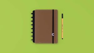 Caderno Inteligente A5 Caramel
