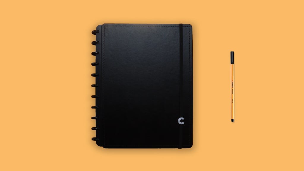Caderno Inteligente Grande All Black Caderno Inteligente Grande All Black