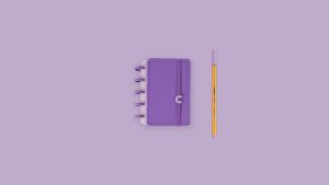 Caderno Inteligente Tipo A6 All Purple