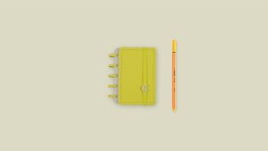 Caderno Inteligente Tipo A6 All Yellow
