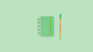 Caderno Inteligente Tipo A6 All Green
