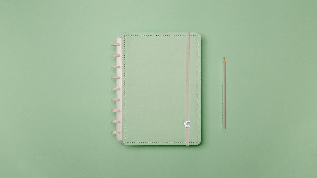 Caderno Inteligente A5 Verde Pastel Caderno Inteligente A5 Verde Pastel