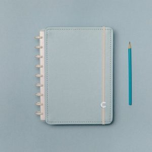Caderno Inteligente A5 Azul Pastel