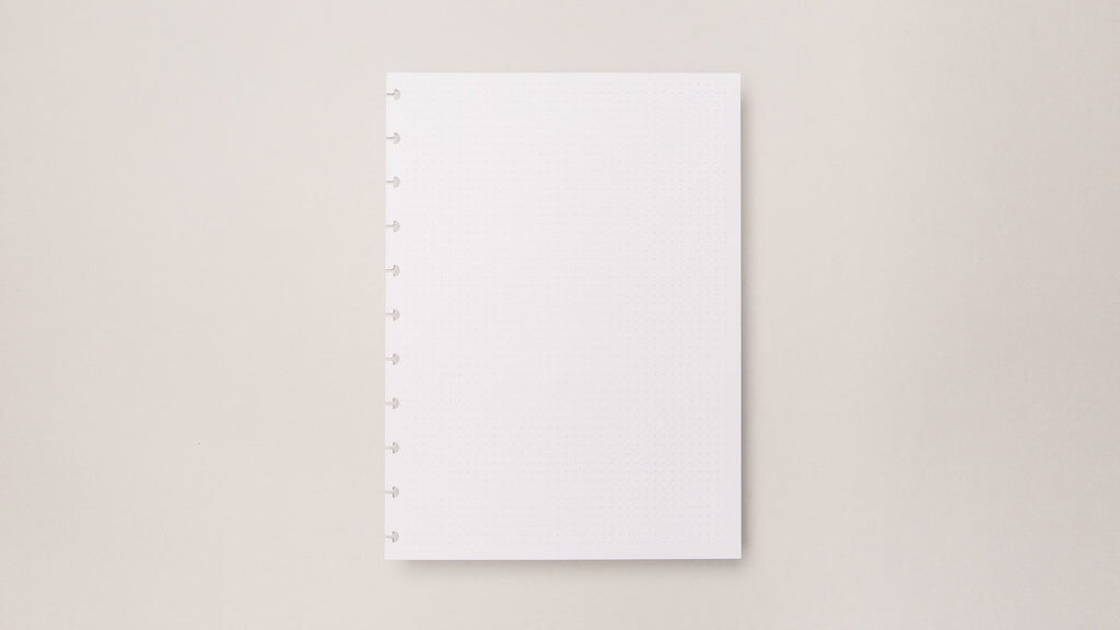 Recarga de Folhas Pontilhadas para Caderno Inteligente Grande - 30 Folhas Recarga de Folhas Pontilhadas para Caderno Inteligente Grande - 30 Folhas