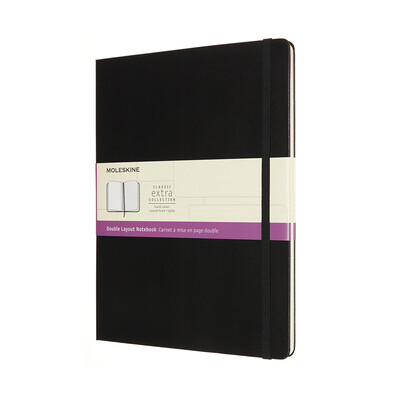 Moleskine extra Large double layout Moleskine extra Large double layout