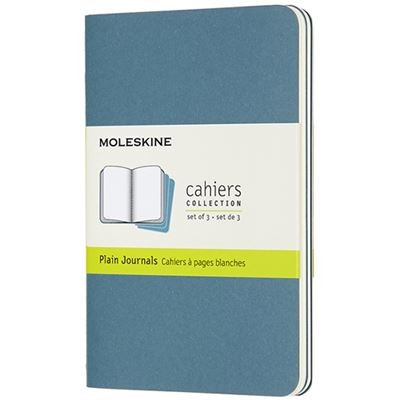 Caderno de bolso liso Moleskine Azul Brisk Caderno de bolso liso Moleskine Azul Brisk