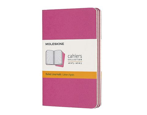 Caderno de Bolso Moleskine pautado Rosa Kinetic Caderno de Bolso Moleskine pautado Rosa Kinetic