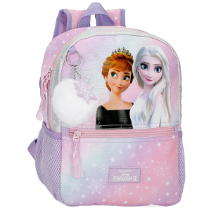 Mochila Pré Escolar Frozen Multicor