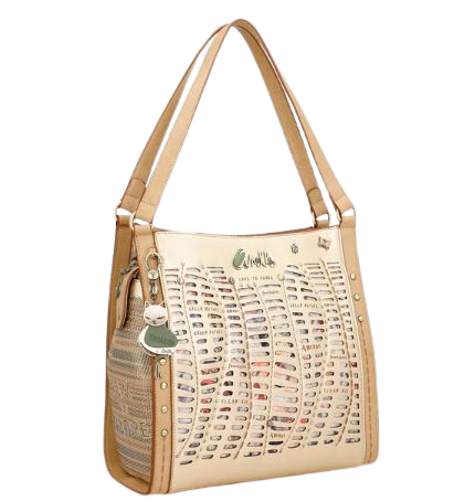 Bolsa tiracolo dourada Nature Pachamama Bolsa tiracolo dourada Nature Pachamama
