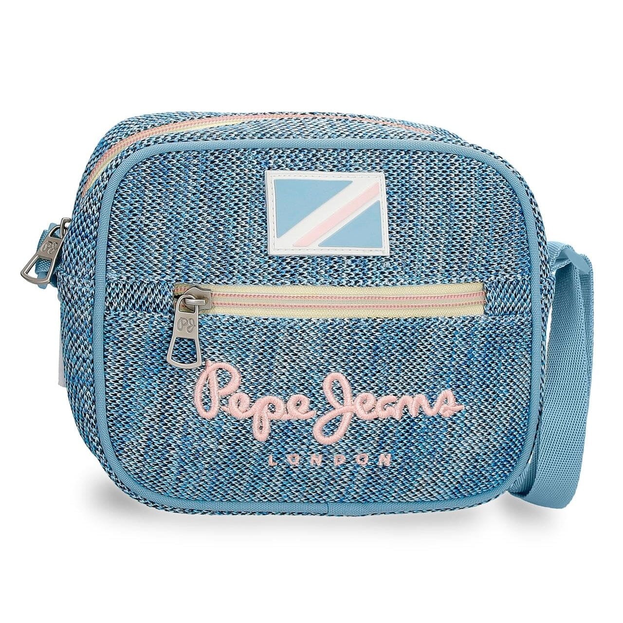 BOLSA DE TIRACOLO PEPE JEANS LENA PARA RAPARIGA AZUL BOLSA DE TIRACOLO PEPE JEANS LENA PARA RAPARIGA AZUL