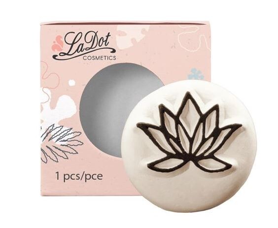 Carimbo de tatuagem LaDot Flor de Lotus Carimbo de tatuagem LaDot Flor de Lotus