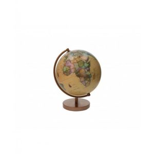 LÂMPADA GLOBO TERRESTRE GEOGRÁFICO 14cm