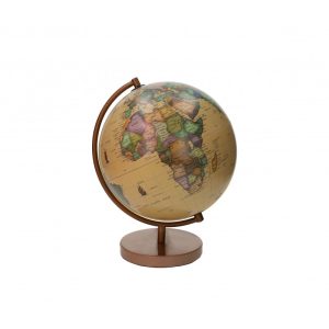 LÂMPADA GLOBO TERRESTRE GEOGRÁFICO 20cm