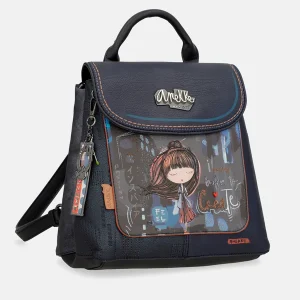 Mochila de passeio com aba Anekke Contemporary