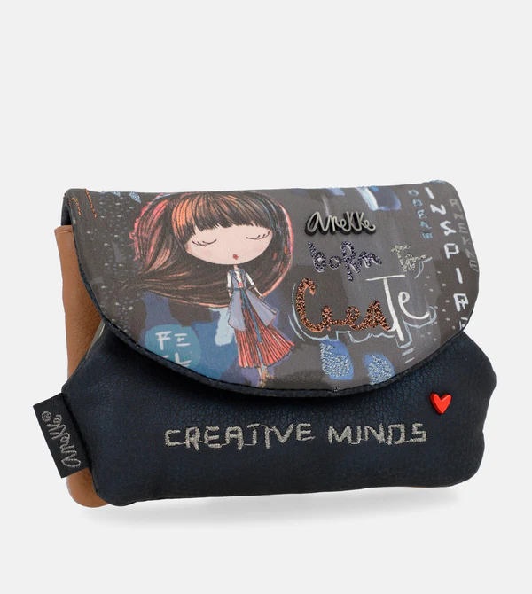 Porta Moedas com aba Anekke Contemporary Porta Moedas com aba Anekke Contemporary