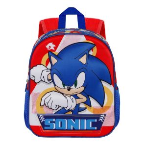 Mochila Sonic 3D Game The Hedgehog 31cm