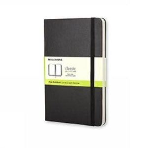 Moleskine Plain Notebook Preto