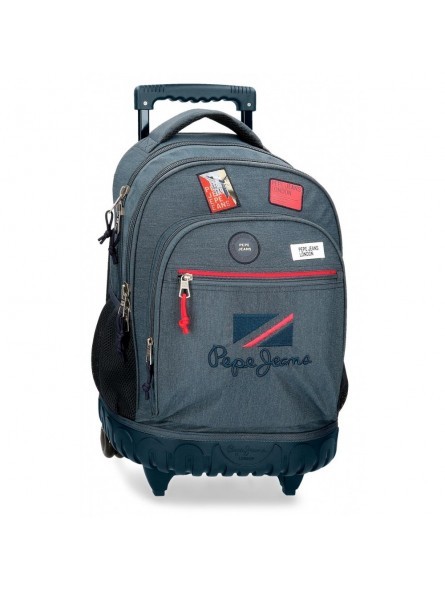 Mochila C/ trolley 2R Pepe Jeans Kay - 6672921 Mochila C/ trolley 2R Pepe Jeans Kay - 6672921