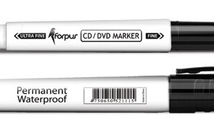 Marcador de CD/DVD Preto 2 em 1 Forpus