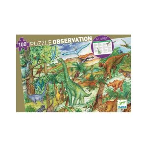 Puzzle 100 peças- Dinossauros