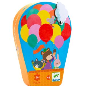 Puzzle 16 peças- O Balão de ar Quente